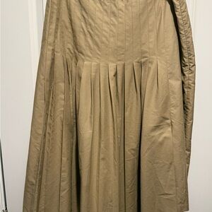 Asymmetrical Pleated Skirt